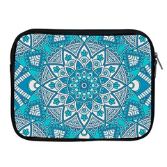 Mandala Blue Apple Ipad 2/3/4 Zipper Cases