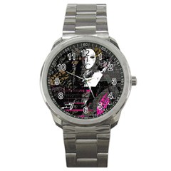 Grunge Witch Sport Metal Watch by MRNStudios