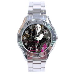 Grunge Witch Stainless Steel Analogue Watch by MRNStudios