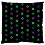 Pattern Background Bright Pattern Large Flano Cushion Case (One Side)