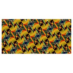Illustration Geometric Pattern Colorful Pattern Banner And Sign 8  X 4  by danenraven