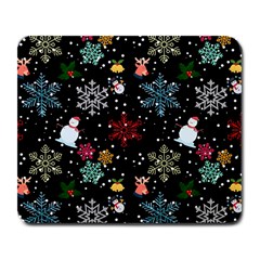 Illustration Xmas Christmas Thanks Giving Pattern Large Mousepads by danenraven