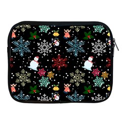 Illustration Xmas Christmas Thanks Giving Pattern Apple Ipad 2/3/4 Zipper Cases by danenraven