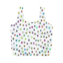 Snow Winter Ice Cold Full Print Recycle Bag (m) by artworkshop