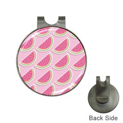 Pink Melon Wayermelon Pattern Food Fruit Melon Hat Clips With Golf Markers