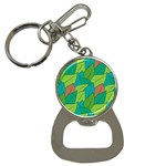 Leaves Pattern Autumn Background Bottle Opener Key Chain