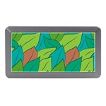 Leaves Pattern Autumn Background Memory Card Reader (Mini)