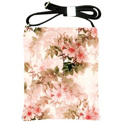 Flower Plant Vintage Retro Shoulder Sling Bag