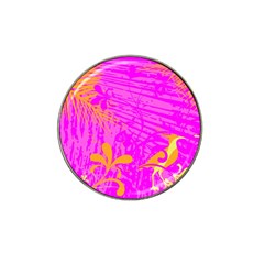 Spring Tropical Floral Palm Bird Hat Clip Ball Marker (10 Pack)