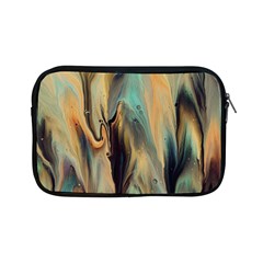 Abstract Painting In Colored Paints Apple Ipad Mini Zipper Cases