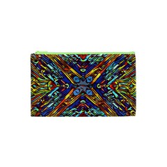 Mosaic Pattern Background Cosmetic Bag (xs) by Ravend