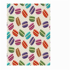 Macaron Macaroon Stylized Macaron Design Repetition Large Garden Flag (two Sides)