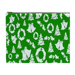 Green Card Christmas December4 Cosmetic Bag (xl) by artworkshop