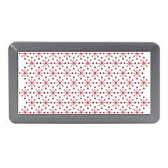 Christmas Pattern Red Stars Memory Card Reader (mini) by artworkshop