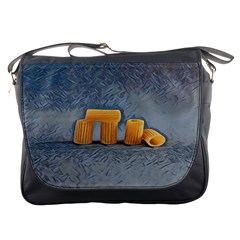 Pasta Is Art - Italian Food Messenger Bag by ConteMonfrey