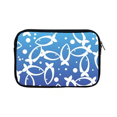 Blue Fish Water Aquarium Apple Ipad Mini Zipper Cases by danenraven