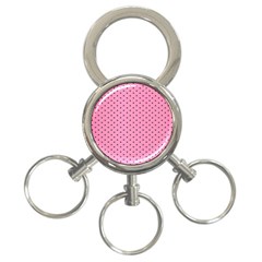 Polka Dot Dots Pattern Dot 3-ring Key Chain