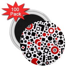 Square Object Future Modern 2 25  Magnets (100 Pack) 