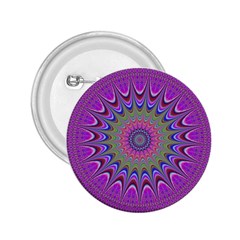 Art Mandala Design Ornament Flower 2 25  Buttons