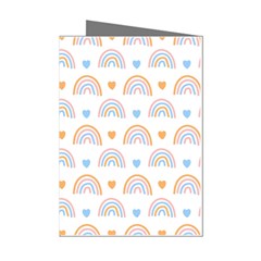 Rainbow Pattern   Mini Greeting Cards (pkg Of 8) by ConteMonfreyShop