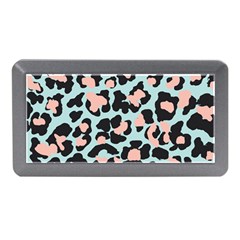 Blue And Pink Jaguar Dots Leopard Memory Card Reader (mini) by ConteMonfreyShop