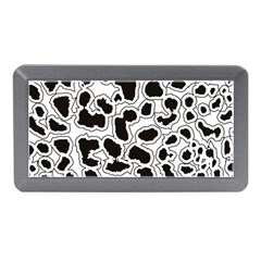 Black And White Dots Jaguar Memory Card Reader (mini) by ConteMonfreyShop