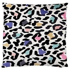 Jaguar Spots Colorful Large Cushion Case (one Side) by ConteMonfreyShop