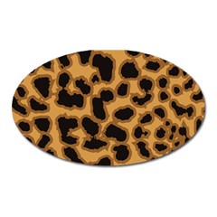 Leopard Print Spots Magnet (oval) by ConteMonfreyShop