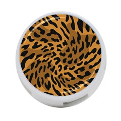 Leopard Print Jaguar Dots Brown 4-port Usb Hub (two Sides) by ConteMonfreyShop