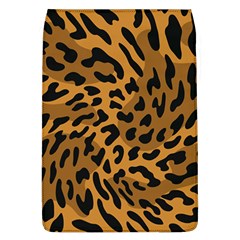 Leopard Print Jaguar Dots Brown Removable Flap Cover (l) by ConteMonfreyShop