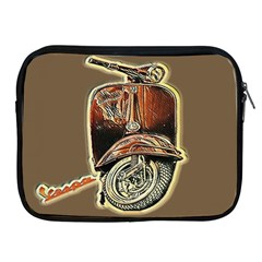 Beep, Beep! Vespa Lover Has Arrived! Apple Ipad 2/3/4 Zipper Cases by ConteMonfrey