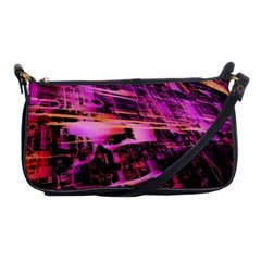 Mirror Fractal Shoulder Clutch Bag by Sparkle