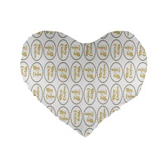 Background-cute-christmas Gold Standard 16  Premium Heart Shape Cushions by nateshop