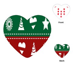 Christmas-04 Playing Cards Single Design (heart) by nateshop