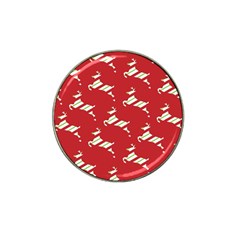 Christmas-merry Christmas Hat Clip Ball Marker (10 Pack)