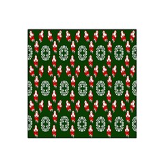 Christmas-09 Satin Bandana Scarf 22  X 22  by nateshop