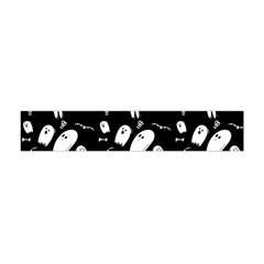 Ghost Background Halloween Flano Scarf (mini) by Wegoenart