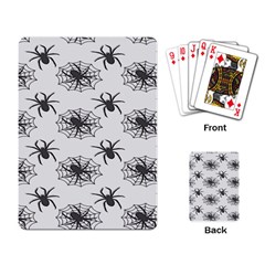 Spider Web - Halloween Decor Playing Cards Single Design (rectangle) by ConteMonfrey