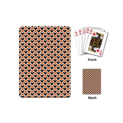 Halloween Plaids Arrow Playing Cards Single Design (mini) by ConteMonfrey