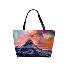 Mountain Cosmos Universe Nature Classic Shoulder Handbag by Wegoenart