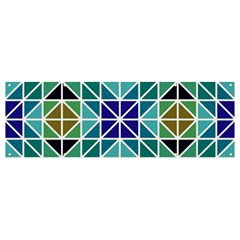 Mosaic 3 Banner And Sign 12  X 4  by nateshop