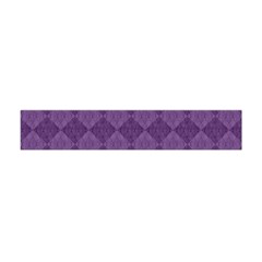 Purple Flano Scarf (mini) by nateshop