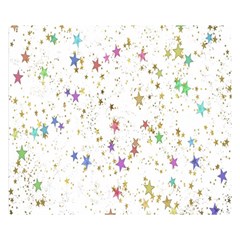 Star Double Sided Flano Blanket (small)  by nateshop