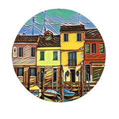 Colorful Venice Homes Mini Round Pill Box (pack Of 3) by ConteMonfrey