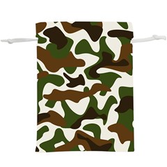 Camouflage Print Pattern  Lightweight Drawstring Pouch (xl)