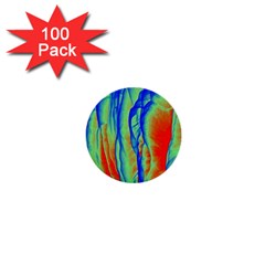 Pattern Design Decorative Art 1  Mini Buttons (100 Pack) 