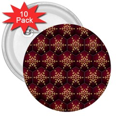 Background Pattern Icon Design 3  Buttons (10 Pack)  by Ravend