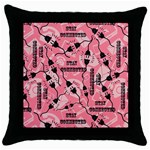 Connection Get Connected Technology Throw Pillow Case (Black)