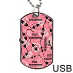 Connection Get Connected Technology Dog Tag USB Flash (Two Sides)