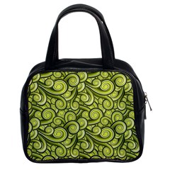 Flower Design Paradigm Start Classic Handbag (two Sides)